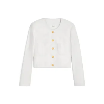 CELINE Buttoned Long Sleeved Jacket