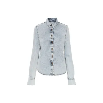 Magda Butrym Fitted Denim Shirt