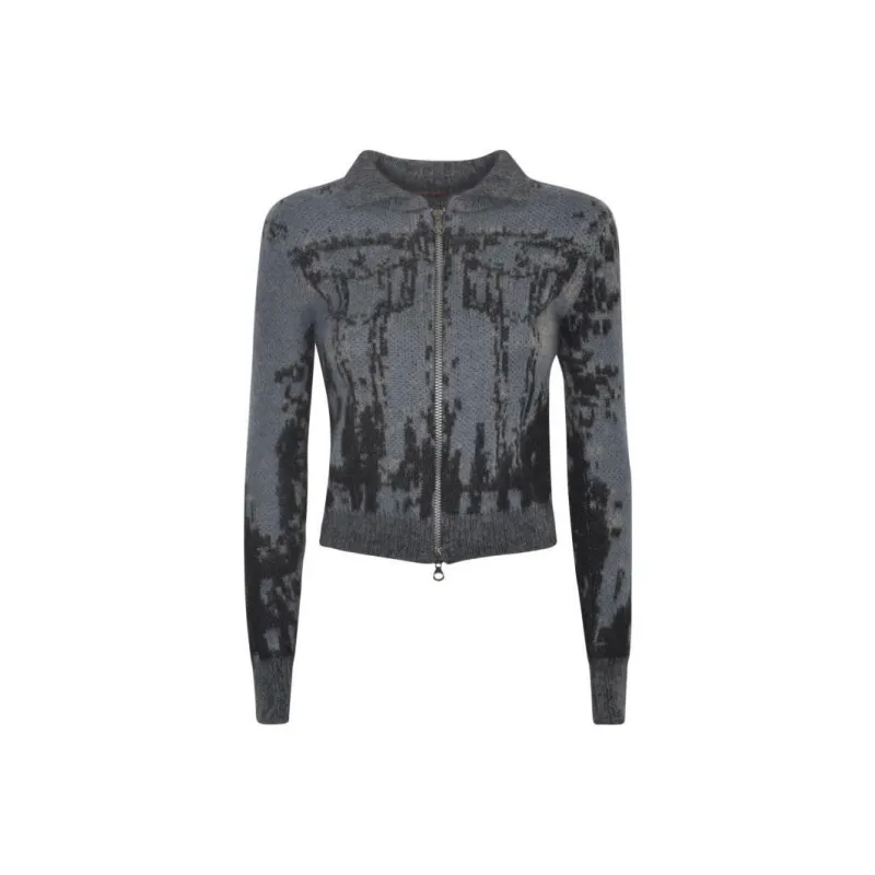 DIESEL Jackets Coats Women's Gray-0