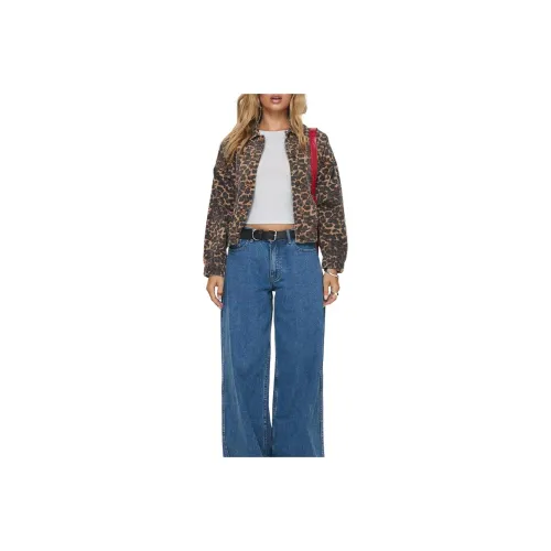 PRINCESS POLLY CARMELA JACKET Jackets Coats Women's LEOPARD/Leopard Print