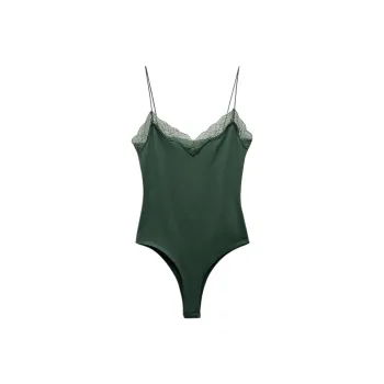 ZARA Bodysuits Women's Green