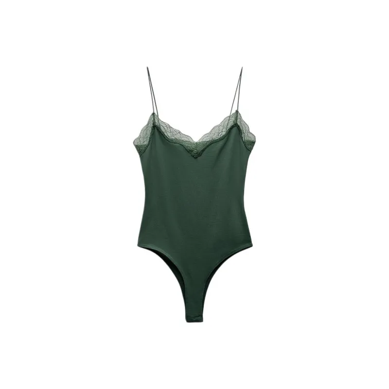 ZARA Bodysuits Women's Green-0
