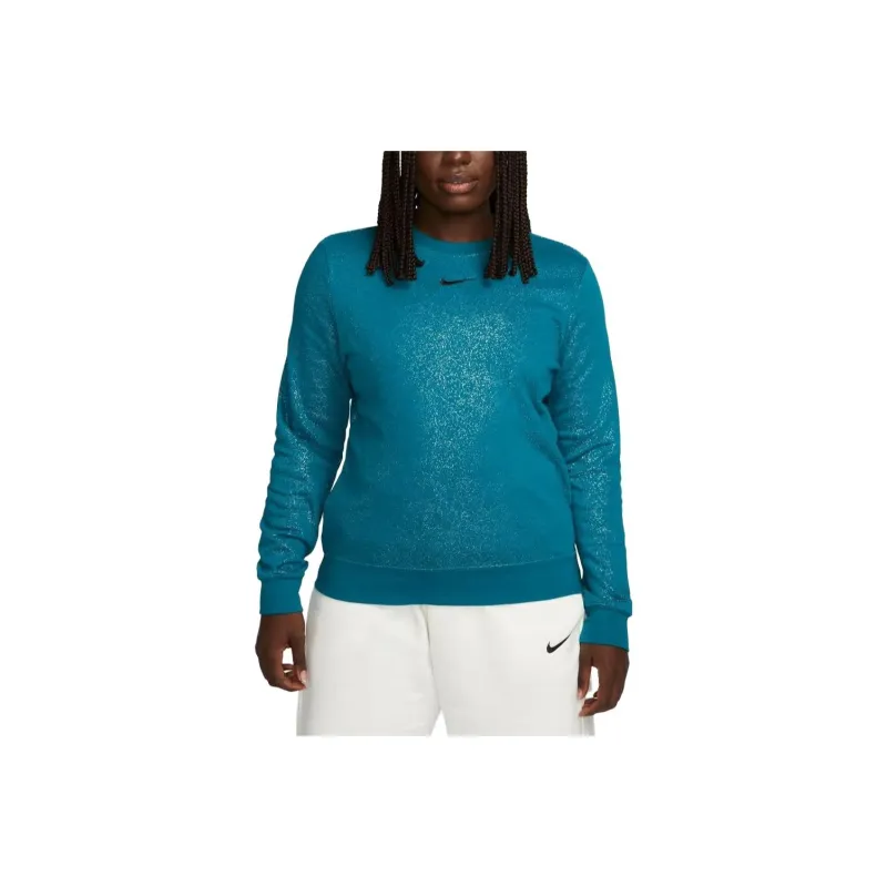 Nike Sportswear Club Fleece Sweatshirt Women's Blue-0