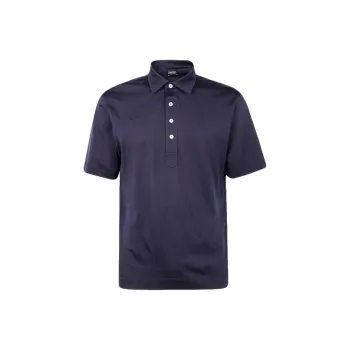 Zegna Polo Shirt Men's Marine Blue