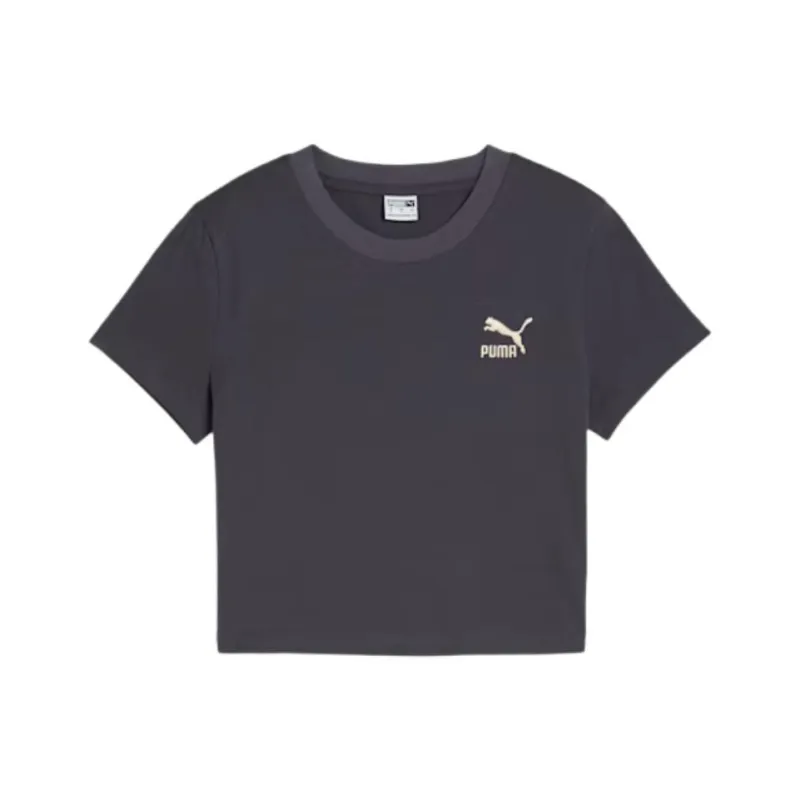 PUMA CLASSICS T Shirt Women's Galaxy Gray-0