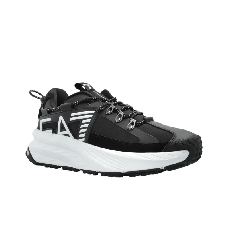 EMPORIO ARMANI EA7 Low Top Casual Shoes Men's Black-2