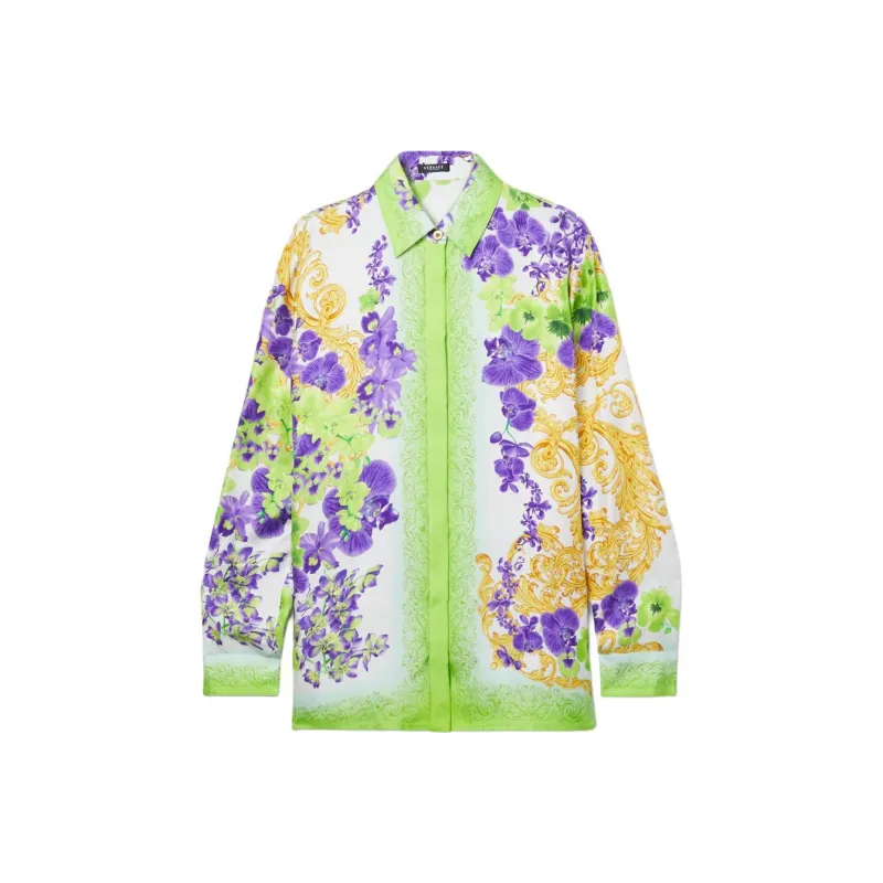 VERSACE Shirts Women's Green-0