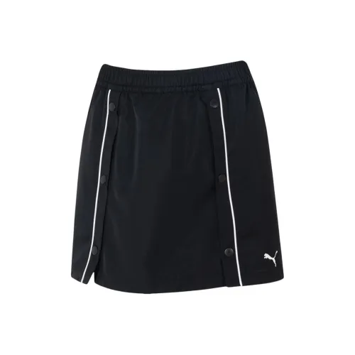 PUMA Sports Life Collection Casual Short Skirts Women's Black