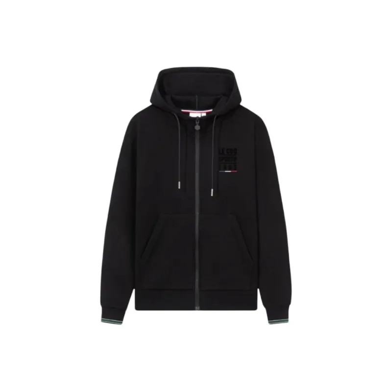 Le Coq Sportif Jackets Coats Women's Black-0