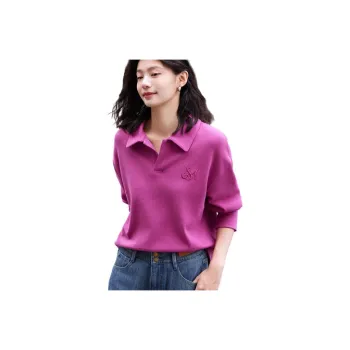 【dme】 Sweatshirt Women's Berry Red