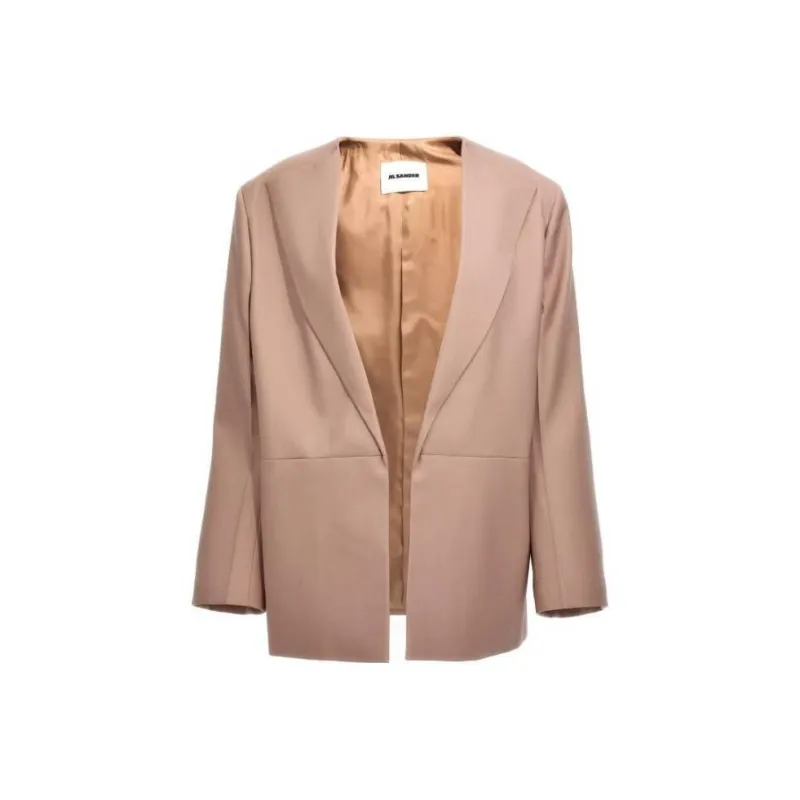 JIL SANDER Straight Hem Tailored Jacket-0