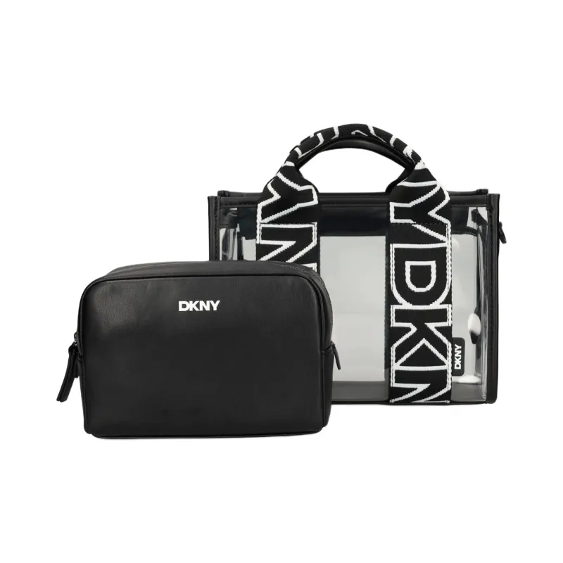 DKNY Logo jacquard Tote Bag-9