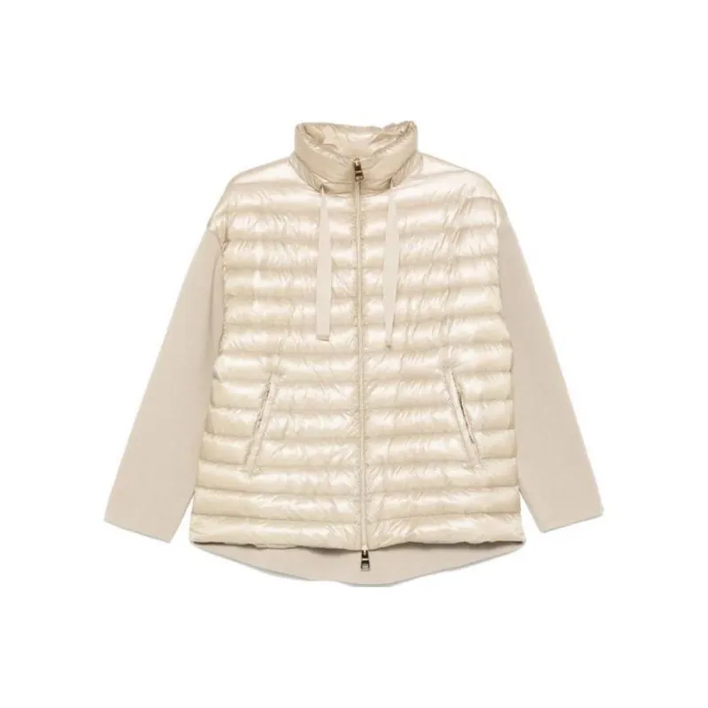 HERNO Panelled Drawstring Jacket-0