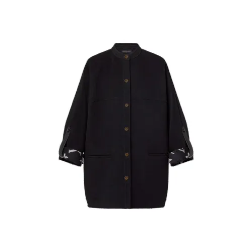 LOUIS VUITTON Signature Boxy Button Up Coat