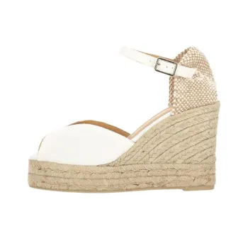 Castañer Espadrillas Bianca One Strap Sandals 11cm Women's White
