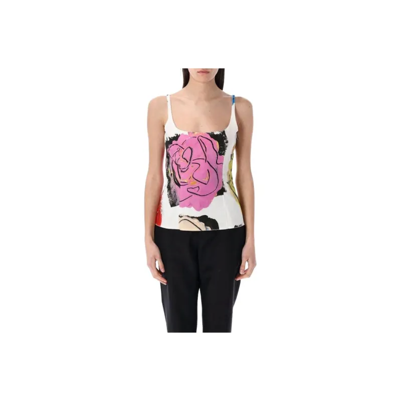 MARNI Illustration print Top-0