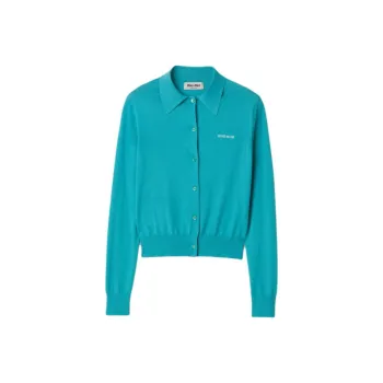 MIU MIU Cashmere Sweater Women's Turquoise