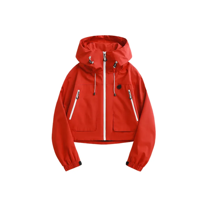 Mulinsen Jackets Coats Women's Vermilion Phoenix-0