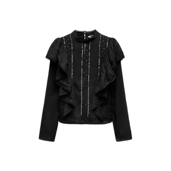 ZARA ZW Series Shirt Women's Black