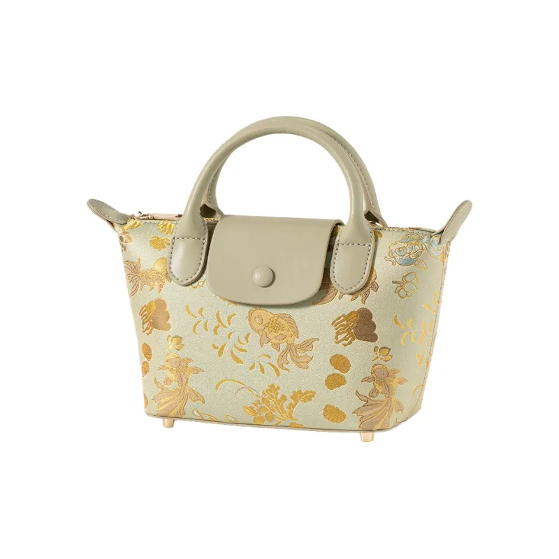 Shanghai Story Mulberry Silk Handbag Regular Women's-0