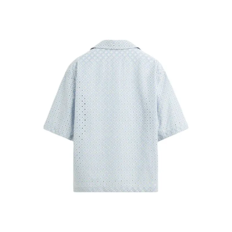 ZARA Shirts Men Light Blue-1