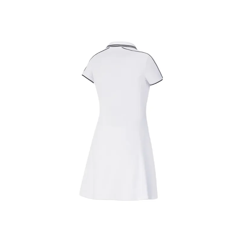 FILA Short Sleeved Dress Women's Jade White-2