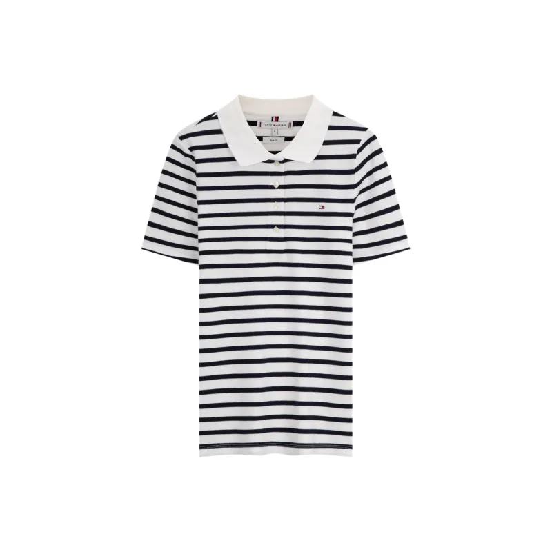 Tommy Hilfiger Striped Polo Top-5