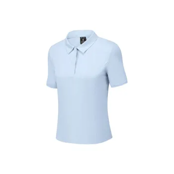 Skechers Comfort Sports Series SS25 Polo Shirt Women's Arctic Ice Blue 03JF
