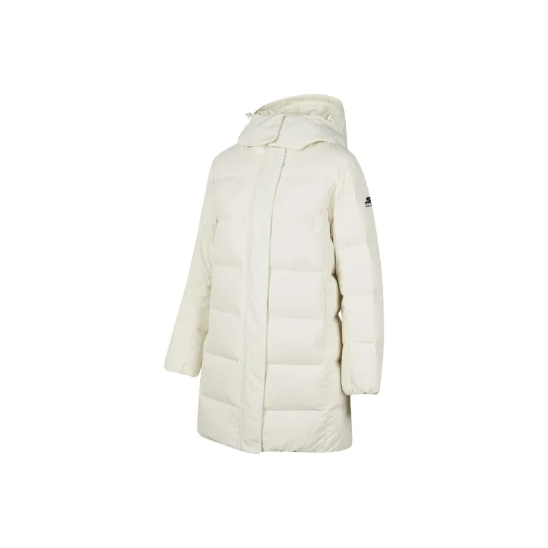 Skechers Down Jacket Women's Tofu White-0
