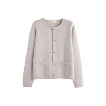 Tonlion Knitwear Women's Light Beige Apricot