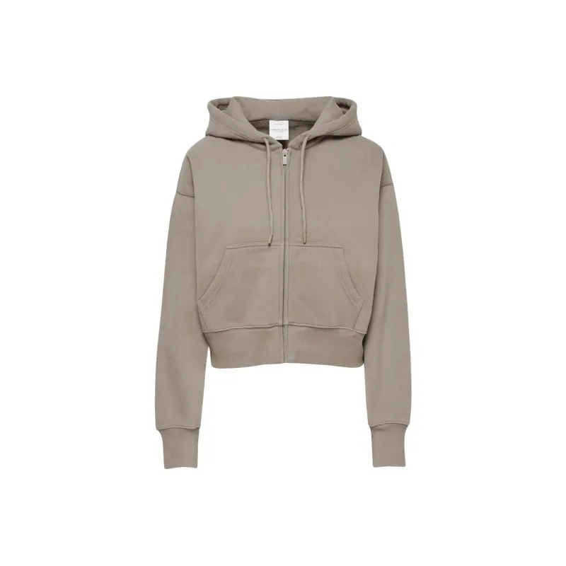 ARITZIA SS24 Cozy Fleece Boyfriend Boxy Zip Hoodie Sweatshirt Women's-11