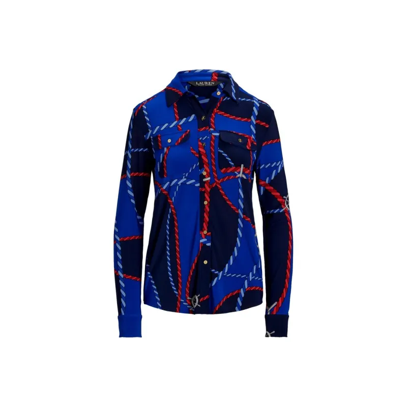 LAUREN RALPH LAUREN Shirt Women's Blue-0