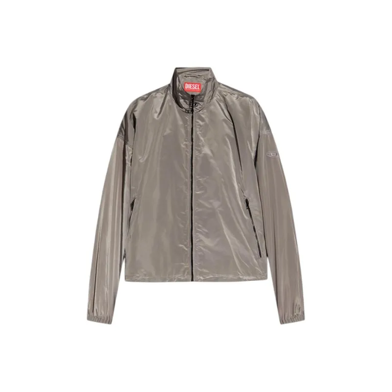 DIESEL G-Windor Logo Embroidered Zipped Jacket-0