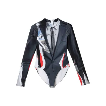 PUMA X Ottolinger Long Sleeve Bodysuit 'Multicolor'