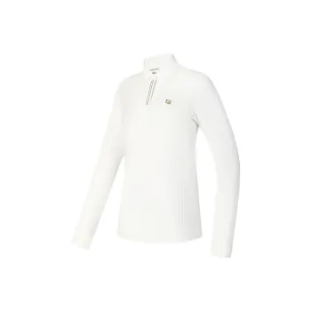 FILA SS25 GOLF Polo Shirt Women's Jade White