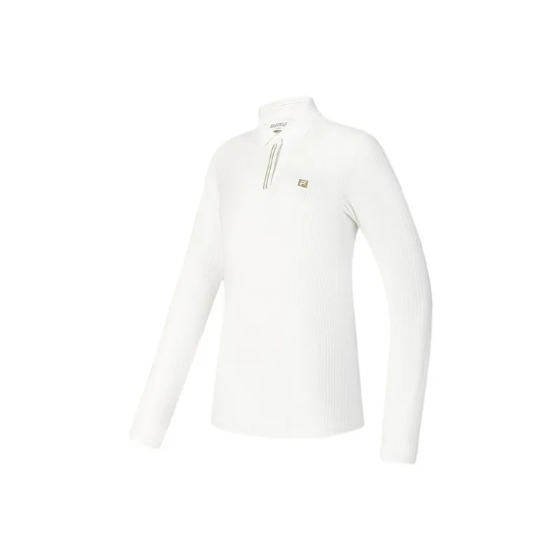 FILA SS25 GOLF Polo Shirt Women's Jade White-0