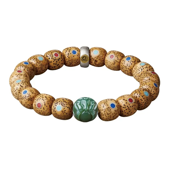 Yi Mingju Star Moon Bodhi Seeds Bracelets Unisex-0