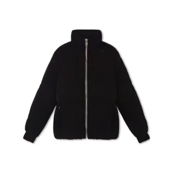 Tommy Hilfiger High neck Velvet Puffer Jacket