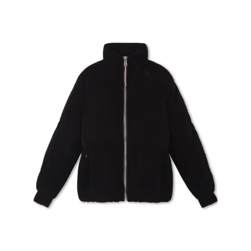 Tommy Hilfiger High neck Velvet Puffer Jacket