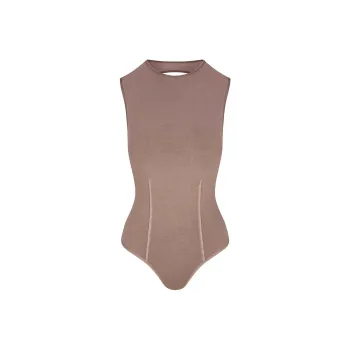 SKIMS SS25 OUTDOOR OPEN BACK BODYSUIT Jumpsuit Women's FAWN/Deer