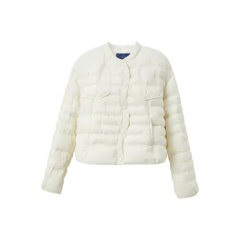 3COLOUR Down Jacket Women's Ecru
