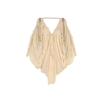 Zimmermann Illuminate Draped Blouse