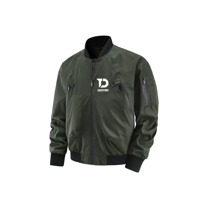 DIDTEK Jackets Coats Unisex Black-3