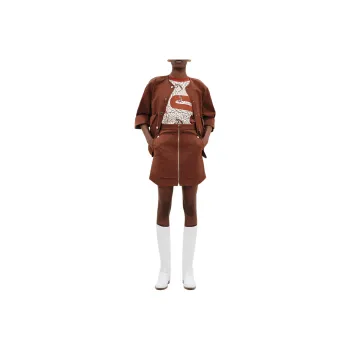 HERMES SS25 Jackets Coats Women's Brown