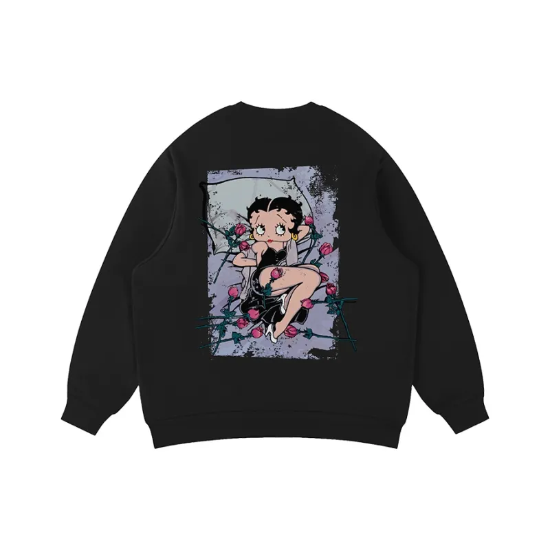 BETTY BOOP Sweatshirts Unisex-7