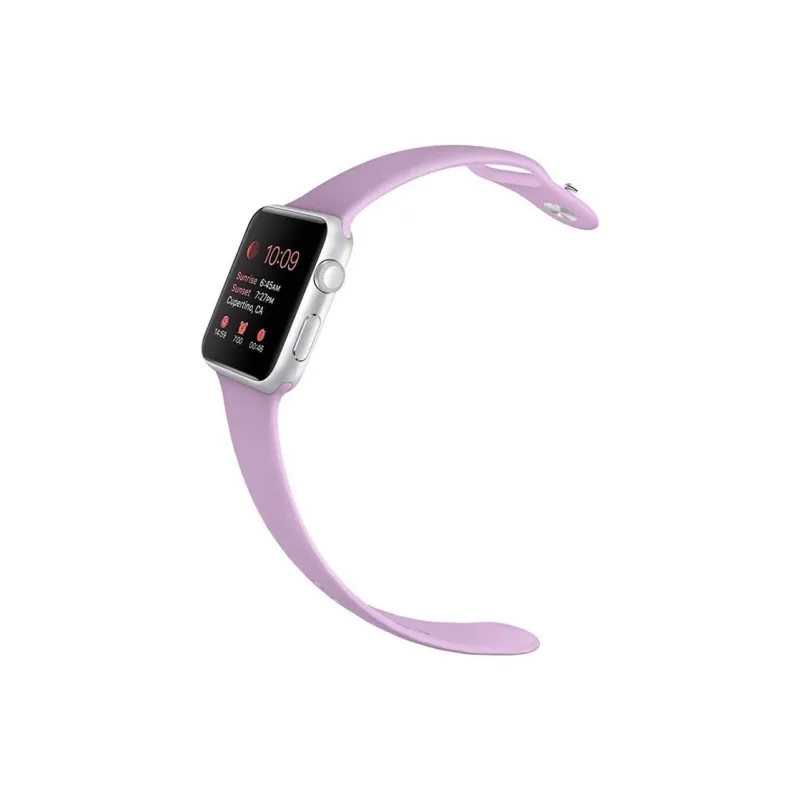 ZHENGGUANG Watch Band Apple Compatibility Silicone Material-79