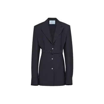 PRADA Jackets Coats Women's Marine Blue