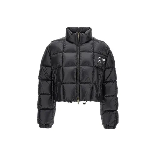 MIU MIU FW23 Down Jackets & Coats Women's Black