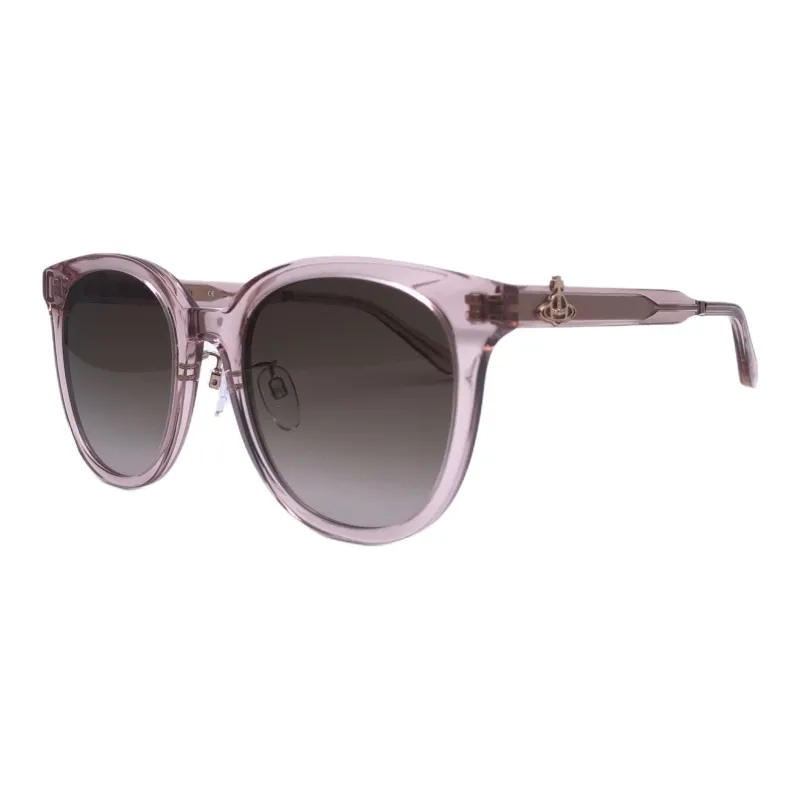 Vivienne Westwood Acetate Square Sunglasses Unisex Pink-0