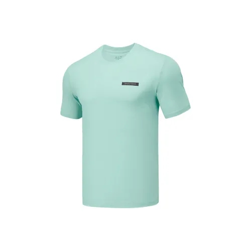 Skechers Basic Sports Series T Shirt Men's Aqua Green 02D9